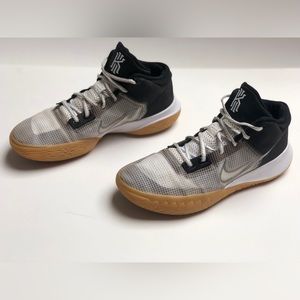 Men Nike Kyrie Flytrap IV 4 Basketball Shoes Black/White/Cool Grey CT1972-006